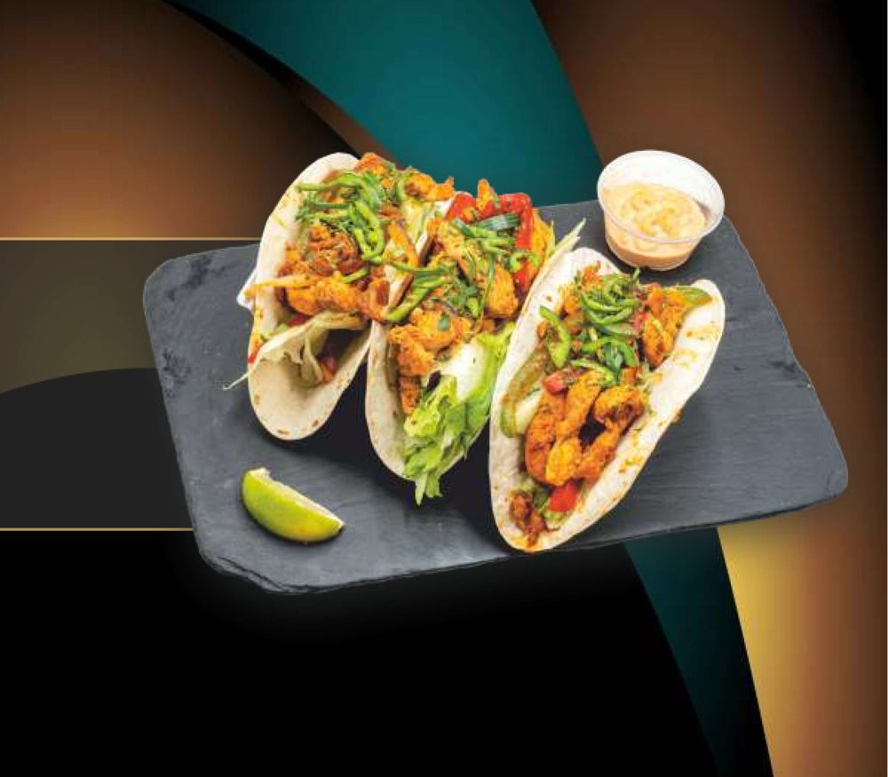 Tacos de Frango (3 tacos)