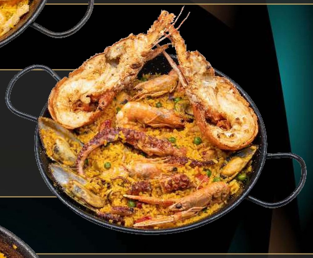Paella Lagosta e Polvo