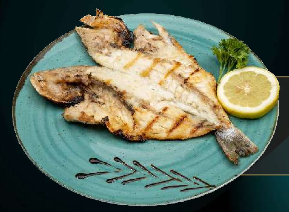 Dourada fresca grelhada