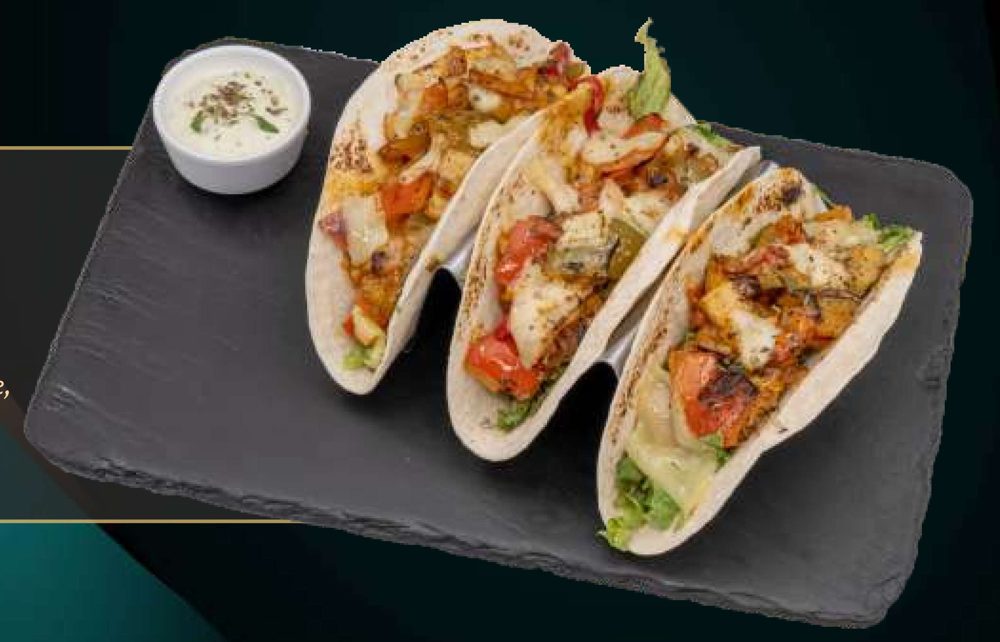 Tacos de Vegetais (3 tacos)
