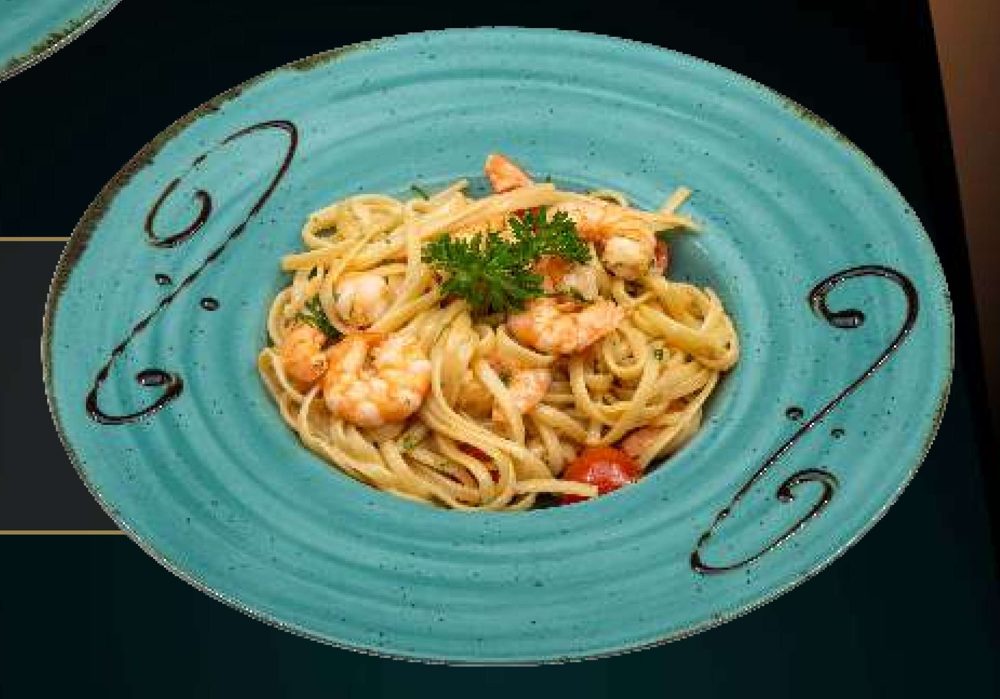 Linguini com Gambas
